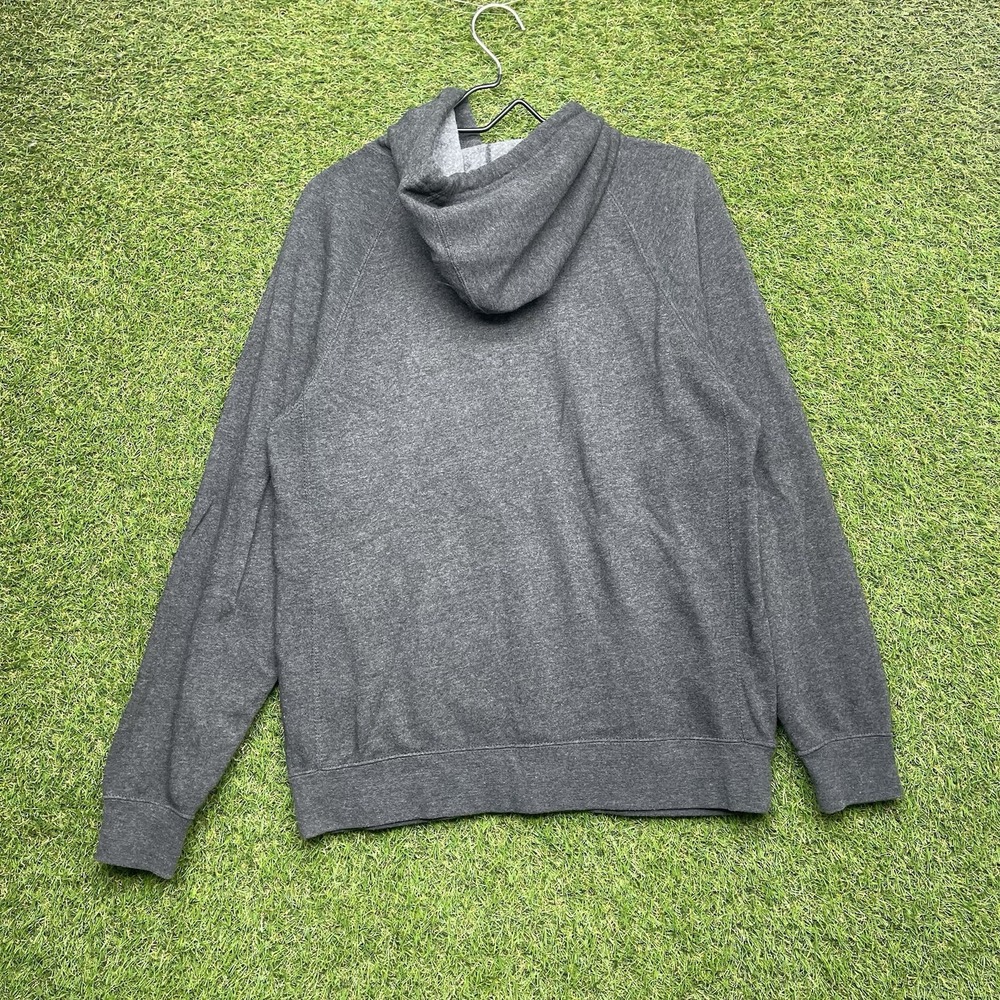 Kimes Ranch Hoodie Womens Large Gray Fleece Sunrise Graphic Western Sweatshirt